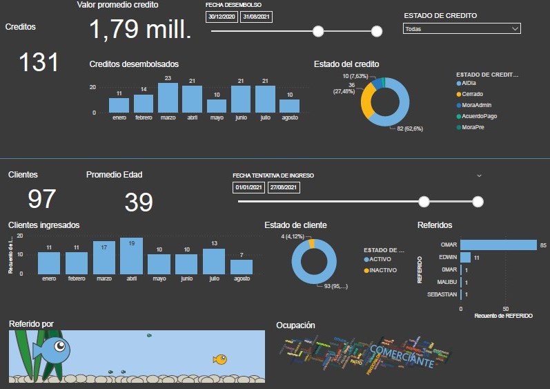 reporte capacitaciones affari